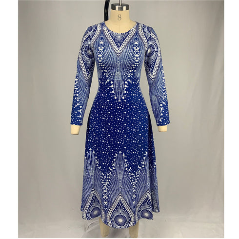 Long sleeve maxi dress - ROUTINE FASHION